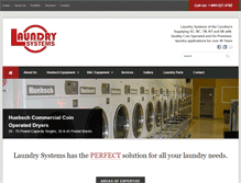 Tablet Screenshot of laundrysystemscarolina.com